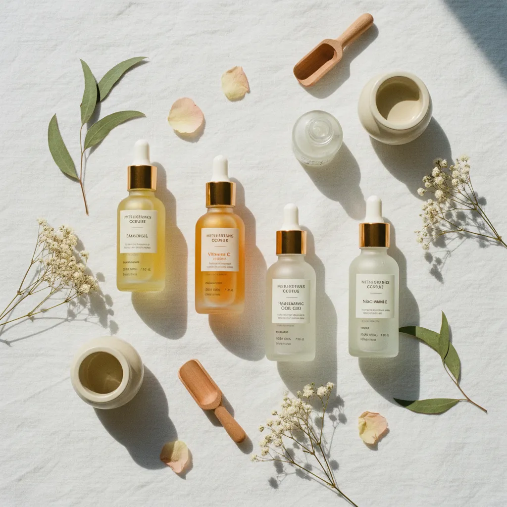 Sélection de soins K-beauty compatibles avec le bakuchiol pour une routine complète