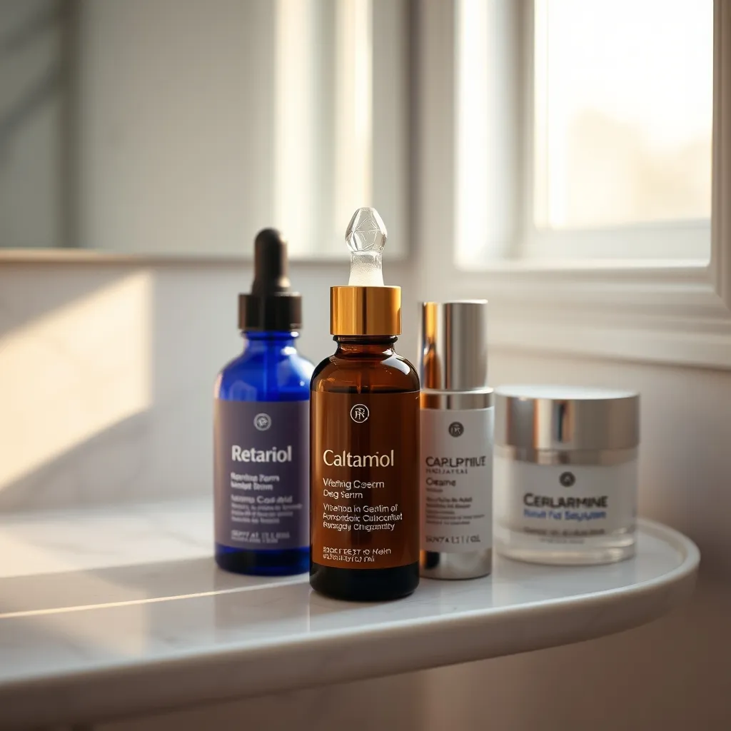 Rétinol, vitamine C et acide hyaluronique : le trio gagnant de la routine anti-âge à 30 ans