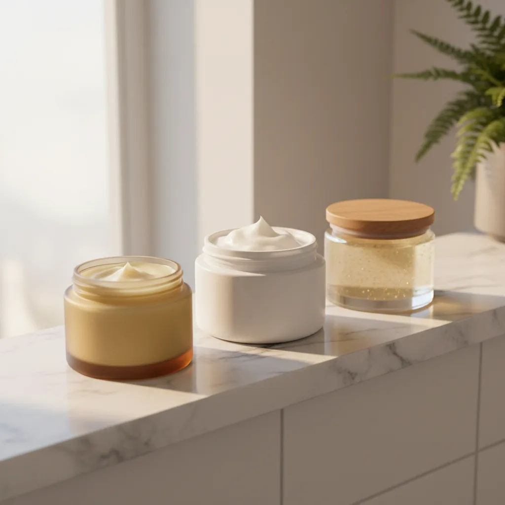 Gel, crème riche ou fluide léger : chaque texture répond à un besoin de peau différent.