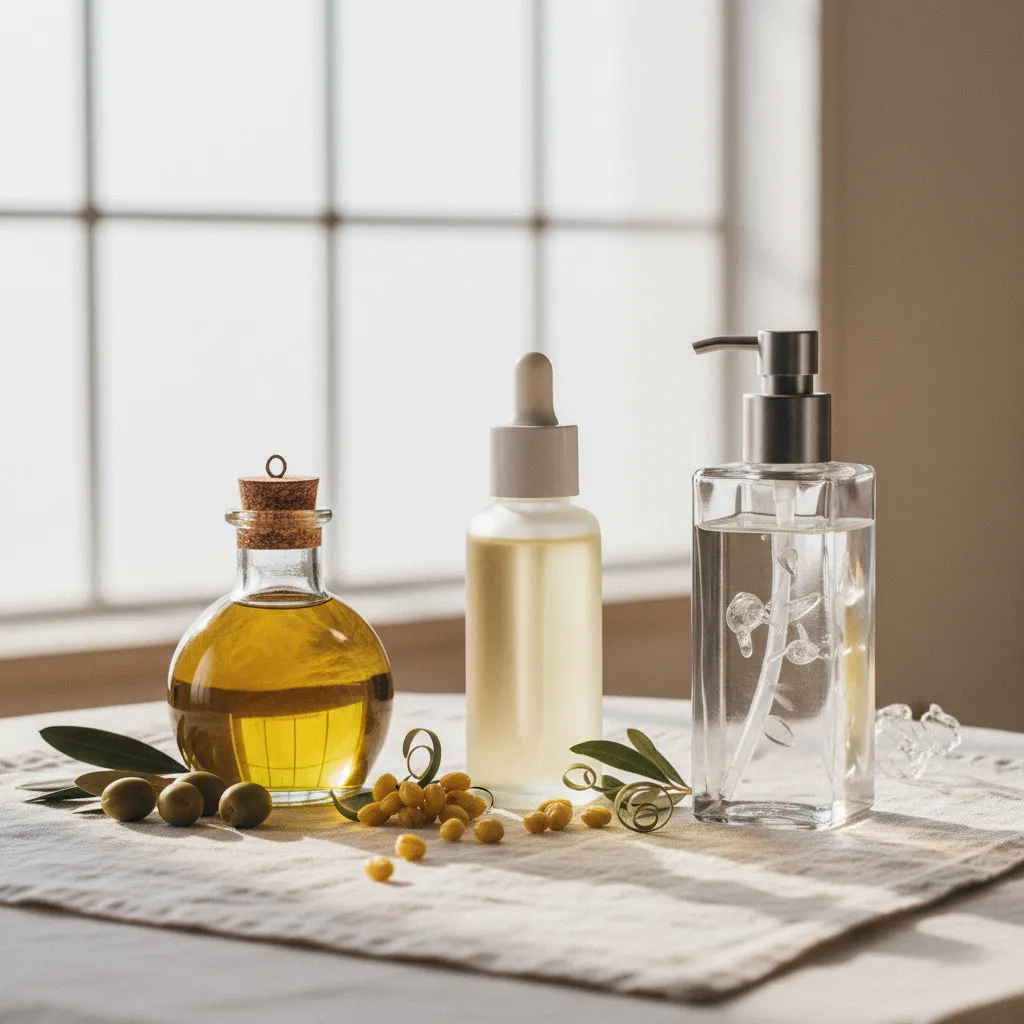 Les différentes catégories d'huiles démaquillantes : végétales, minérales et synthétiques