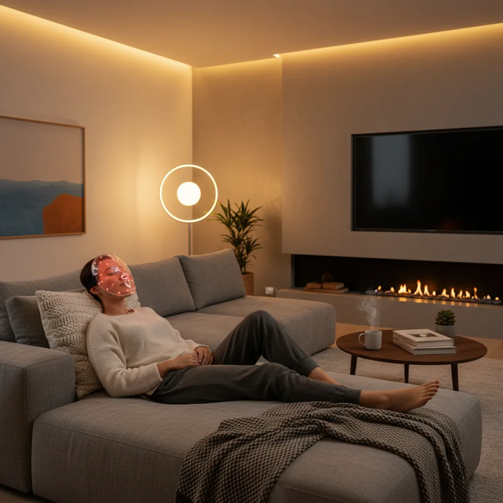 Les séances de luminothérapie LED à domicile durent en moyenne 10 à 20 minutes.