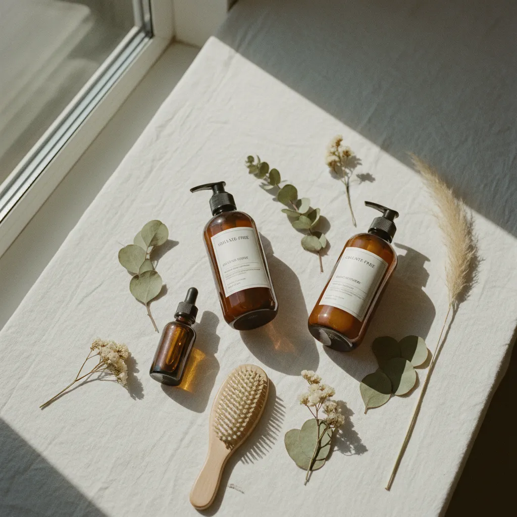 Une routine capillaire complète sans sulfate pour des résultats optimaux