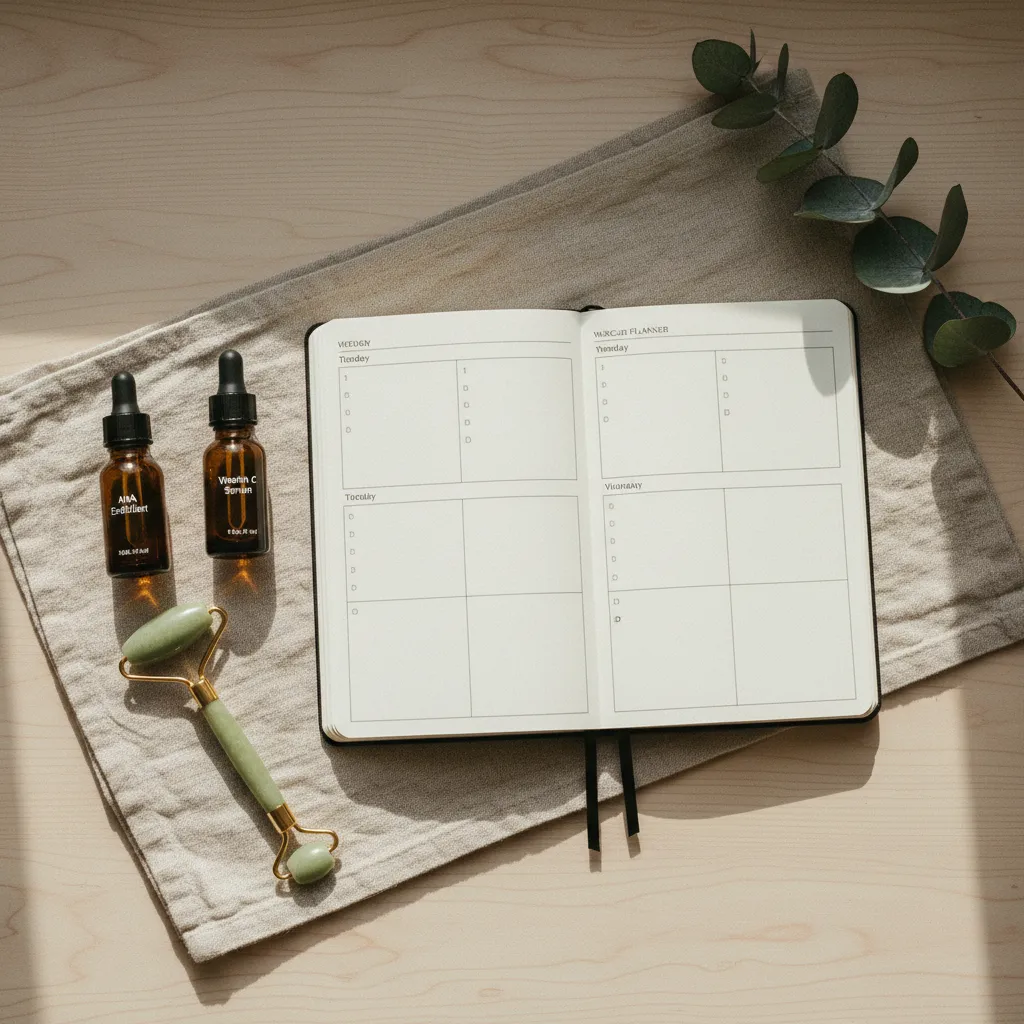 Planifier sa skincare routine weekly avec les actifs adaptés à chaque jour