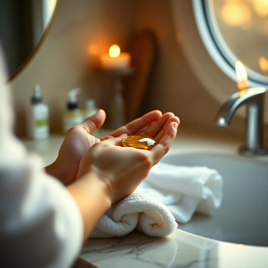 Le double nettoyage du soir est l'étape clé d'une routine hebdomadaire réussie