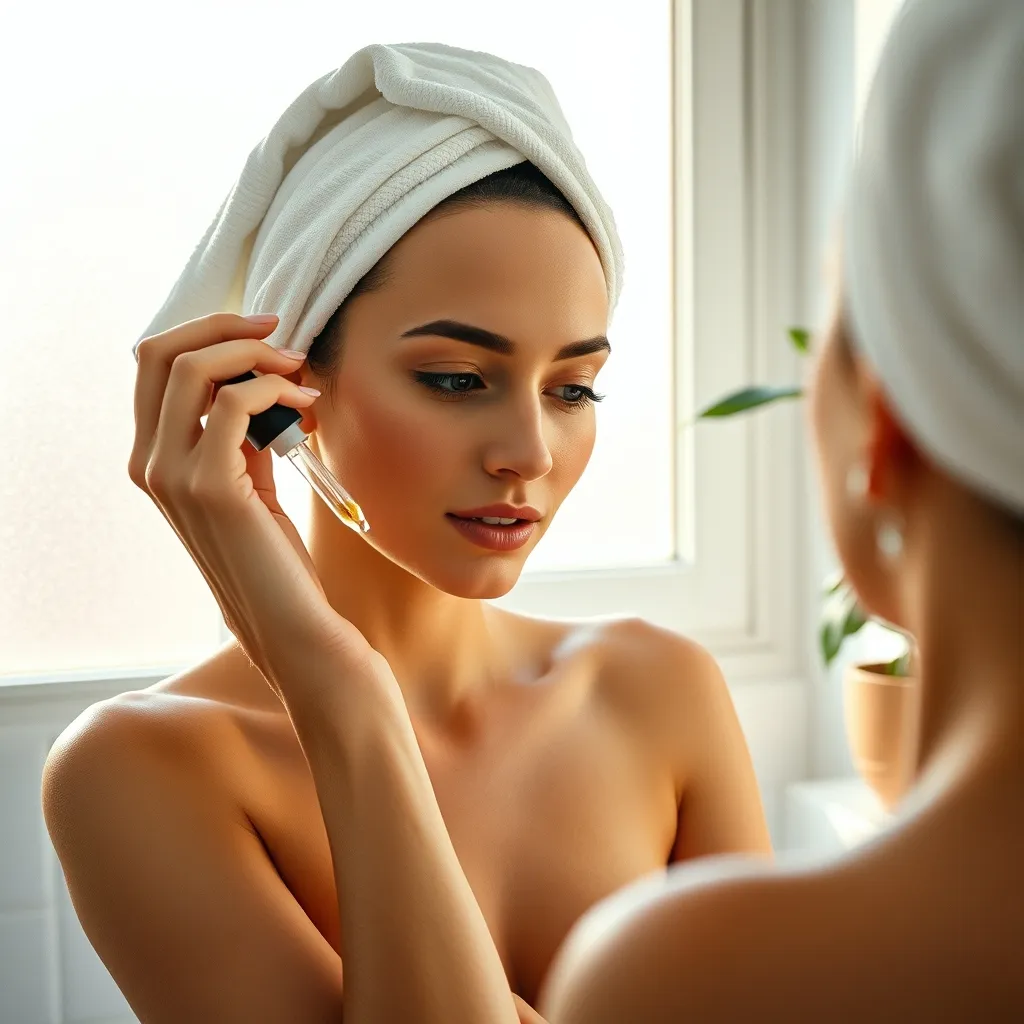 Appliquer un sérum anti-imperfections fait partie de toute routine anti-acné efficace
