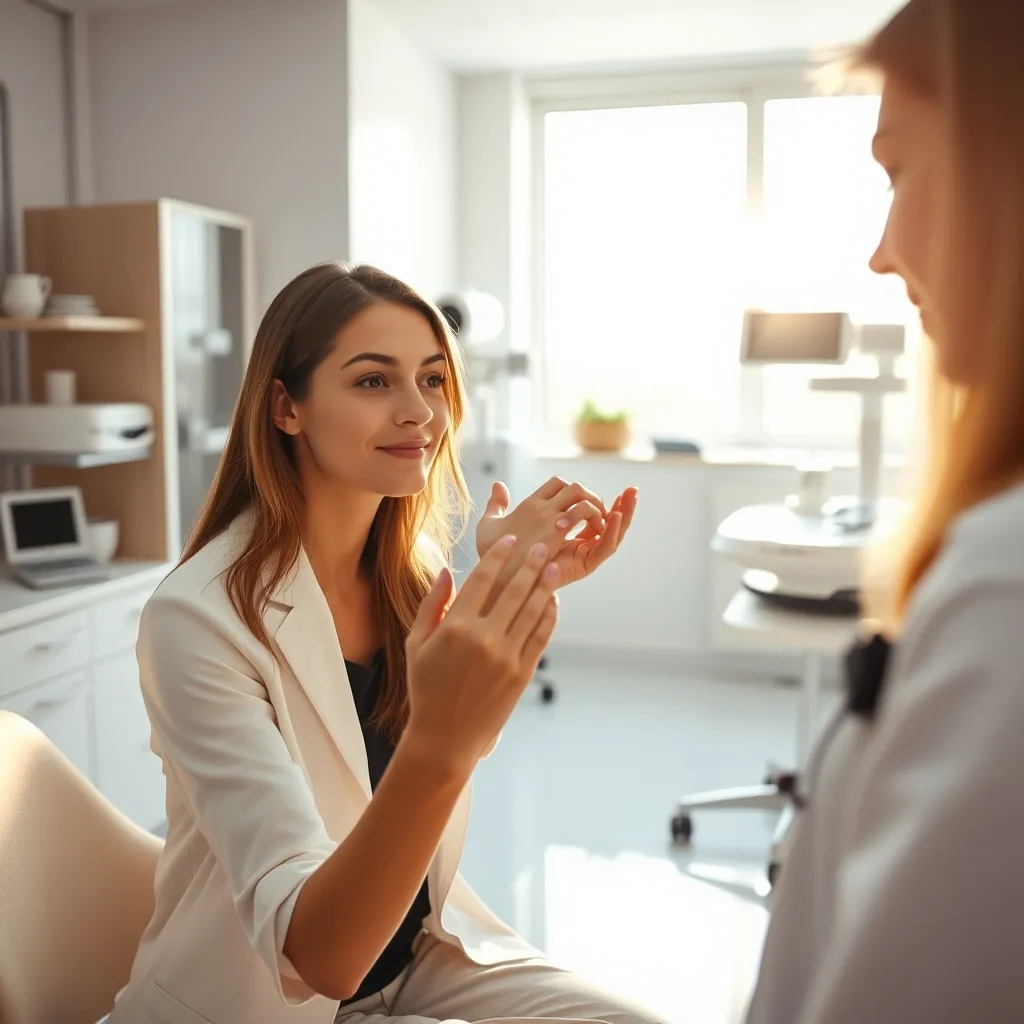 La consultation préalable permet d'adapter le protocole laser à chaque profil de peau