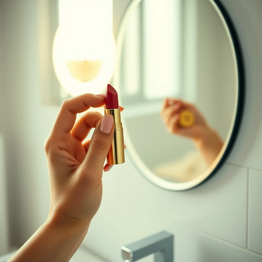 Application du rouge à lèvres mat Gucci pour un fini velouté impeccable