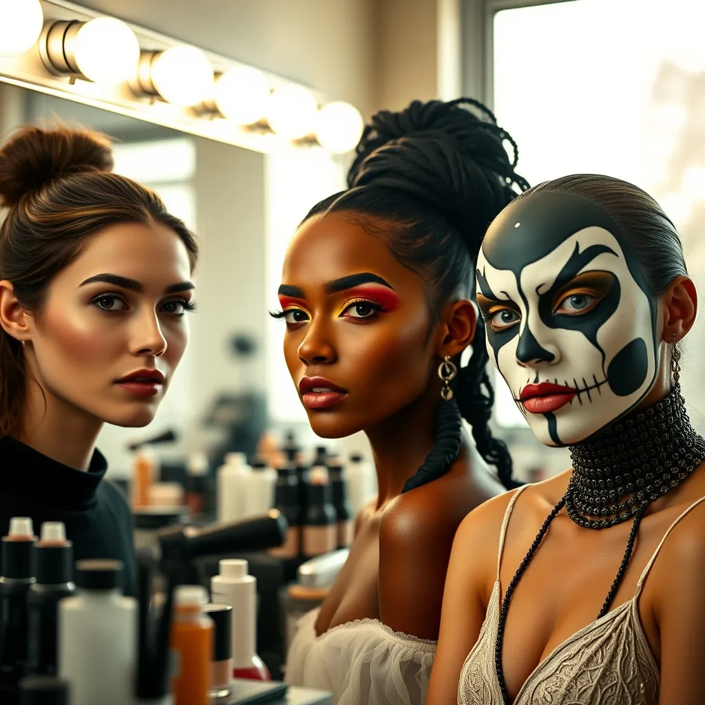 Les trois grands types de maquillage : correctif, artistique et scénique