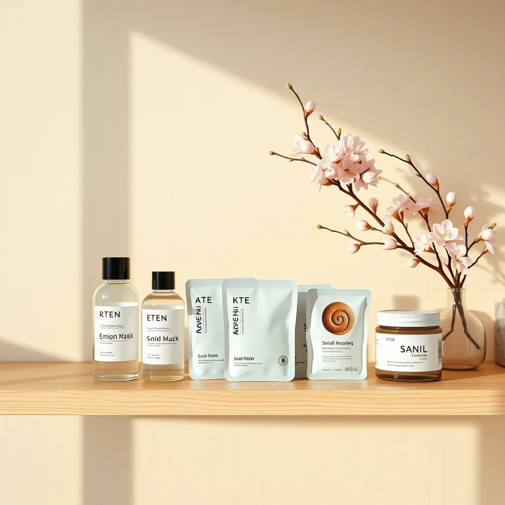 Sélection de produits K-beauty pour une routine coréenne en 10 étapes