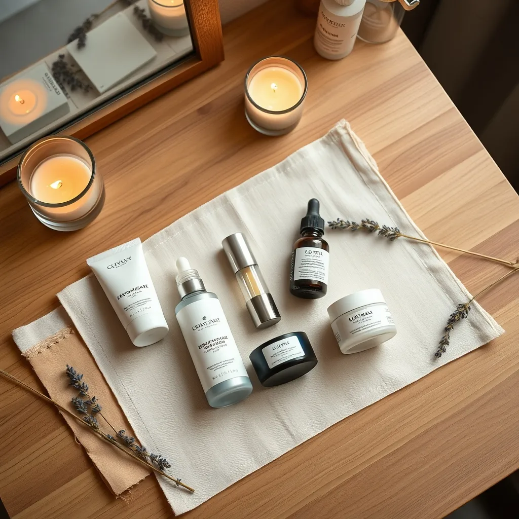 Les étapes d'une routine du soir complète avec acide hyaluronique et rétinol