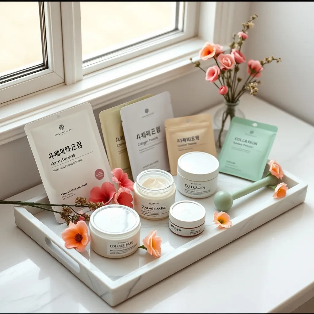 Comparatif de différents formats de masques collagène : tissu, hydrogel et crème
